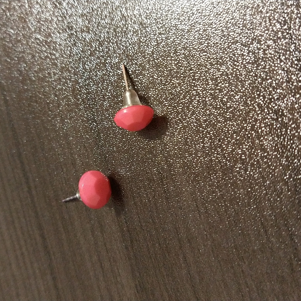 Pink earrings